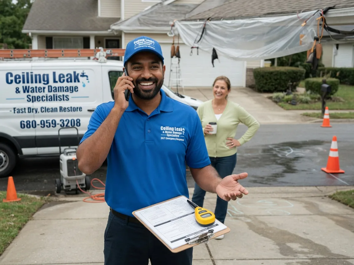 Ceiling Leak Cleanup Lake Winola, PA FAQs